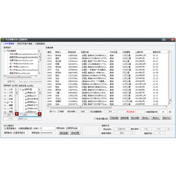 车主信息采集器 汽车网综合搜索采集软件